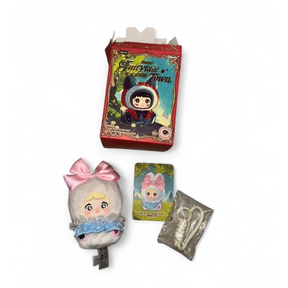 Nommi Fairytale Town Hop In The Rabbit Hole Plush Doll Blind Box Figure Alice - Picture 2 of 5